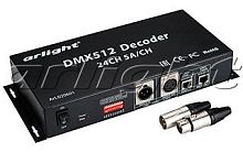 Декодер DMX-24CH-5A (12-24V,1440-2880W), 20601 |  код. 020601 |  Arlight